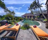 Villa Amaru, Pool mit Aussicht