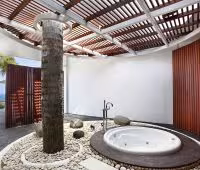 Villa Latitude, Master-Badezimmer